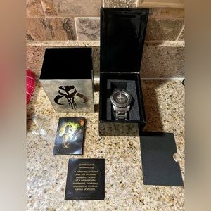 LIMITED EDITION Boba Fett Fossil Titanium Watch 0674/2000